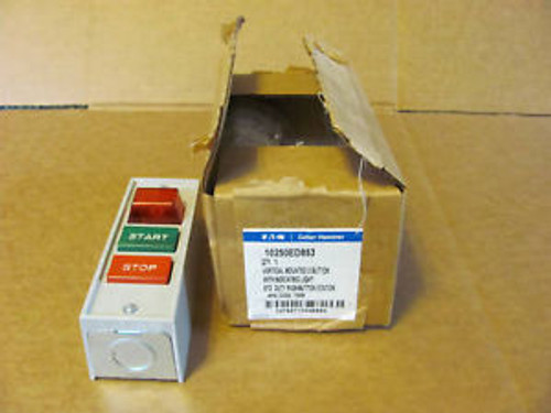 1 Nib Cutler Hammer 10250Ed853  Pushbutton Station