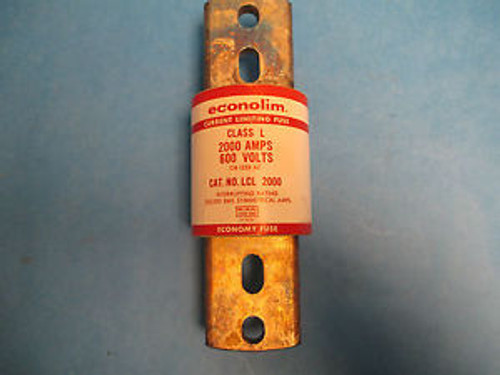 Econolim LCL2000 Fuse 600 Volt Class L   New Out Of Box