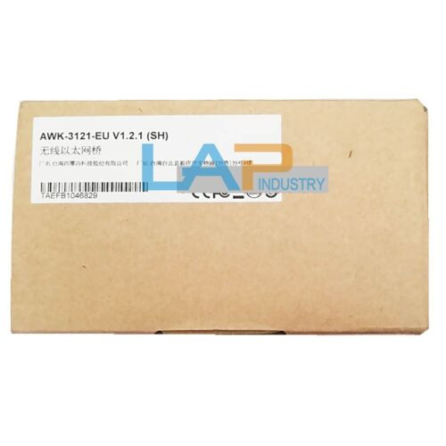 New For Moxa Awk-3121-Eu V1.2.1 Industrial-Grade Wireless Ethernet Bridge 1