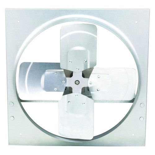 Dayton 10E043 Exhaust Fan,18In Bl,Alum,208-230/460V