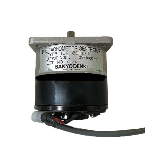 New Sanyo Denki 104-8011-1 Speed Measuring Dc Motor