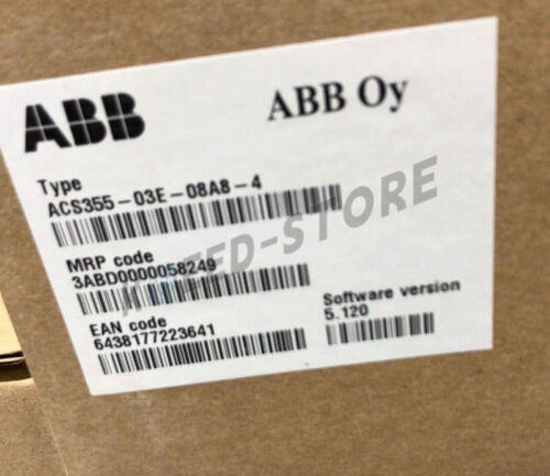 1Pcs New Acs355-03E-08A8-4 Abb Inverter 4Kw