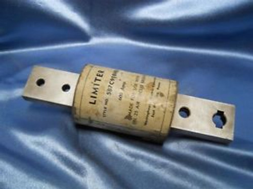 Limiter Style Fuse (587C908H03) 600A for DBL 25 Air Circuit Breaker, New Surplus