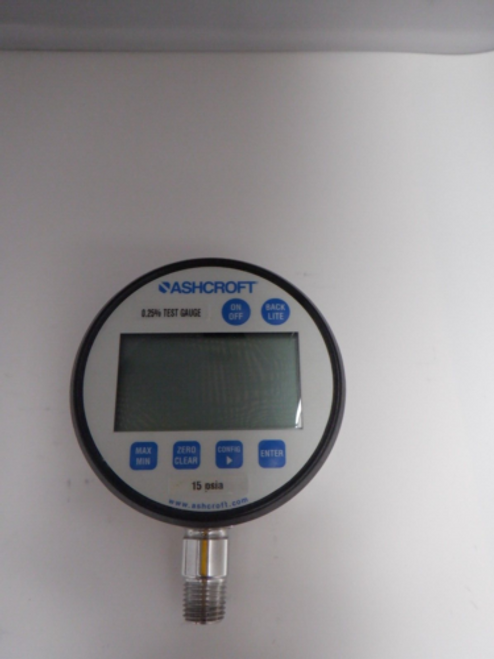 Ashcroft 302084Sd02L15#A Digital Test Gauge