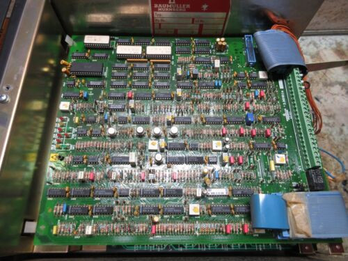 Baumuller Ac Spindle Drive  4387 3.8618Ca Board Only Cnc Emcoturn 342