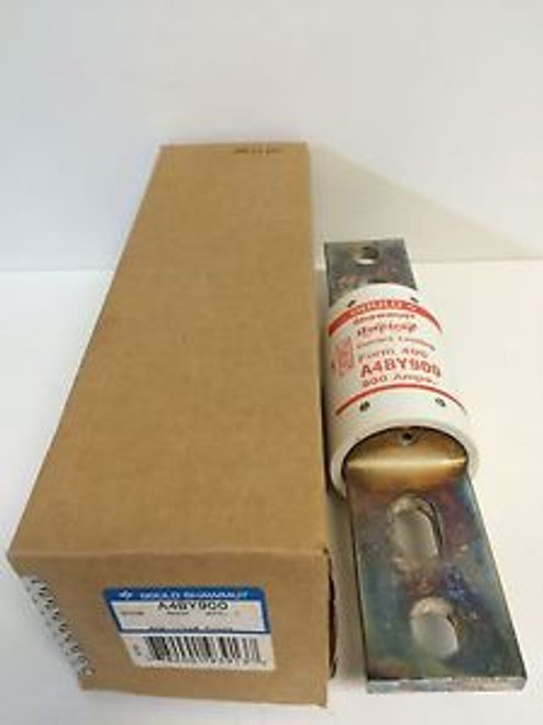 NEW IN BOX GOULD SHAWMUT 900A AMP-TRAP CURRENT LIMITING FUSE A4BY900