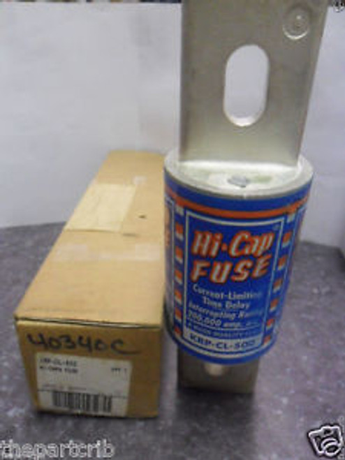 New Bussmann KRP-CL-500 500 Amp Fuse HI-CAP KRPCL500 Time Delay New