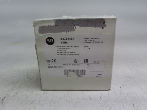 New In Box Allen Bradley 140M-D8E-C32 Series C Circuit Breaker