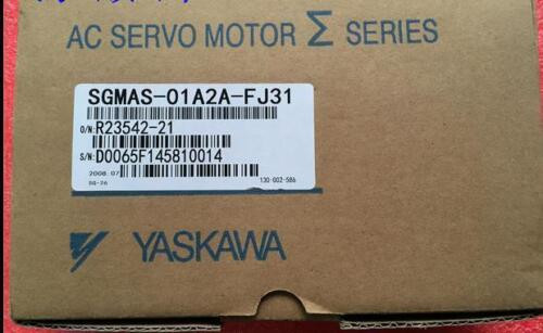 Yaskawa Servo Motor Sgmas-01A2A-Fj31 New