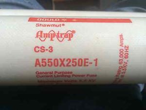 Ferraz Shawmut A550X250E-1 5500V 250E-Amps Fuse