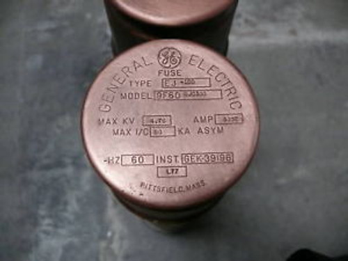 Ge Double barrel Fuse 300e amp,4.76 kv EJ-1DD