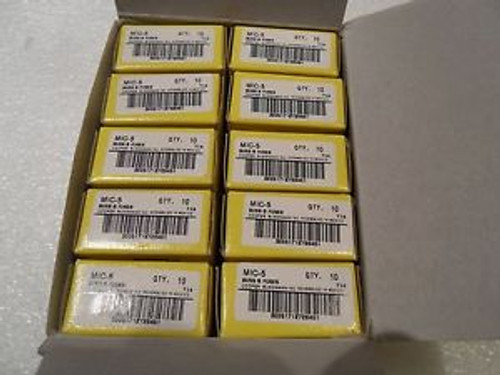 Cooper Bussmann MIC-5  BUSS PIN INDICATING FUSE 250VAC  BUSMIC5 New Pack of 100