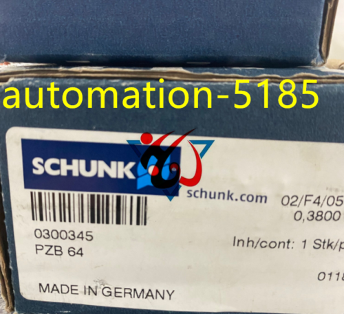 Schunk Pzb 64 0300345 Cylinder New