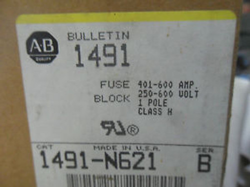 (S1-5) 1 NEW ALLEN BRADLEY 1491N621 FUSE BLOCK.