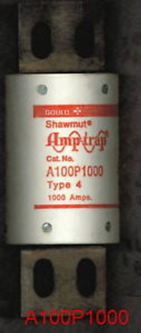SHAWMUT A100P1000-4 FUSE 1000 AMP 1000 VOLT A100P 1000