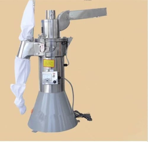 35Kg/H Automatic Continuous Hammer Mill Herb Grinder Pulverizer 110V 220V