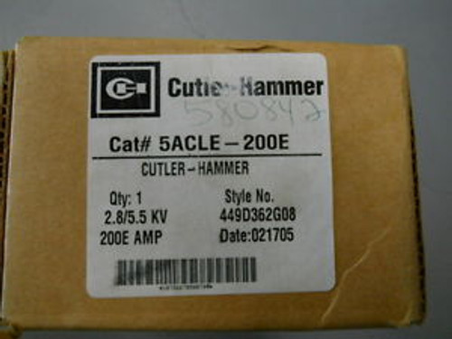CUTLER-HAMMER 5ACLE-200E FUSE New