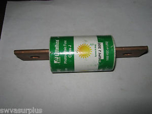 Littelfuse SPFJ 300 Photovoltaic Fuse, Class J, New