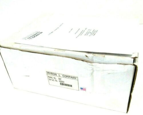 New Myron L Company Model 597 Controlstik Ii Rinse Tank System