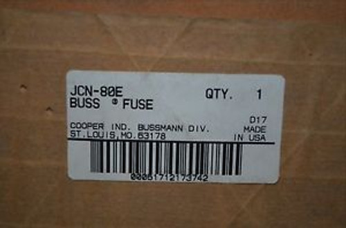 Cooper/Bussman JCN-80E Fuse Cooper/Bussman JCN-80E Fuse