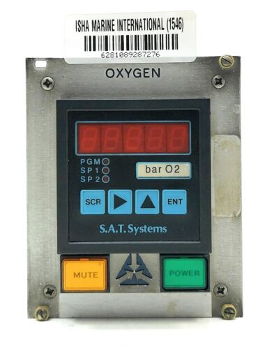 S. A. T Systems Dpm72.02.Pp Oxígeno Analizador Estante Panel