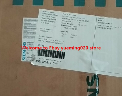 Ship  ,Siemens 3Td5002-0Xm0 Ac220V Contactor