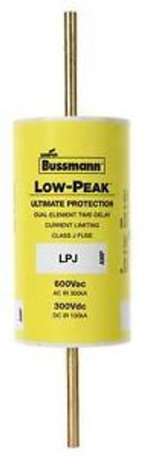 BUSSMANN LPJ-500SPI Fuse,500A,Class J,LPJ,600VAC/300VDC