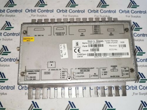 Kongsberg Lilaas Control Levers Ees W/Cables Lf13354 Rev: A