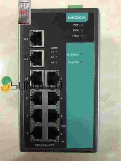 Moxa Eds-510A-3Gt Used & Tested With Warranty