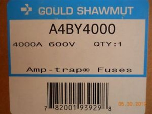 Gould Shawmut (A4BY4000) Amp-Trap 4000 Amp Class L Fuse, New Surplus in box