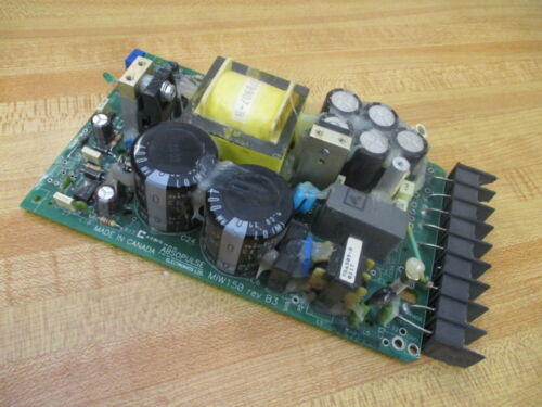 Absopulse Electronics Miw150 Ac/Dc Power Supply Board 2 Chipped Dividers