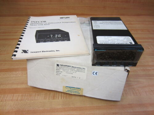 Newport Electronics Infcdt-011A Diff Temperature Meter W/Rdt Infcdr-010A