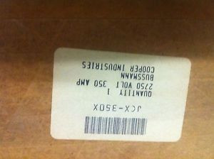 Cooper Bussman Buss Fuse JCX-350X 350 Amp (W-5-60)