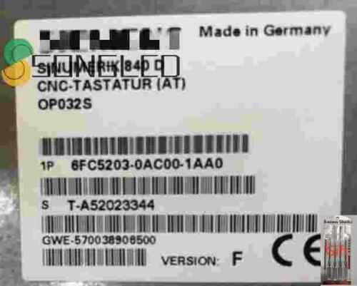 New 6Fc5203-0Ac00-1Aa0