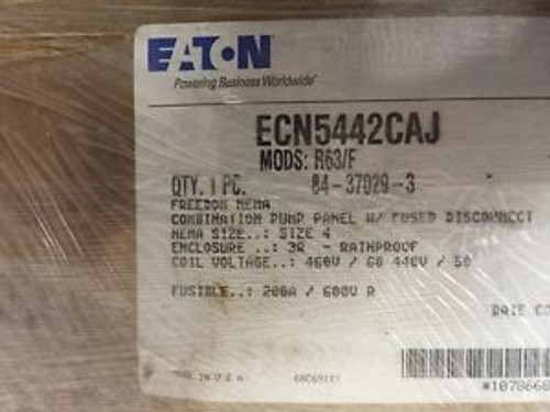 Eaton ECN5442CAJ Pump Panel w/ Fused Disconnect