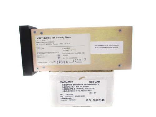 Ametek Bthtrxxxy1Bdlbbx2420 0-3000