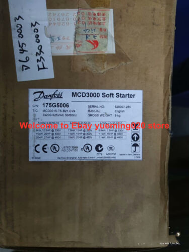Ship /  Mcd3015-T5-B21-Cv4 175G5006  Soft Starter Mcd 3015-T5-B21-Cv4