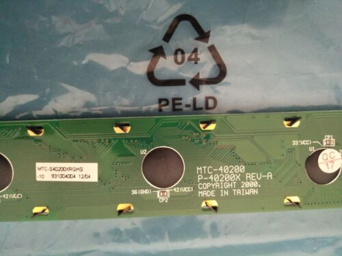 Mtc-S40200Xrghs-10 93104004 Mtc-40200 P-40200X