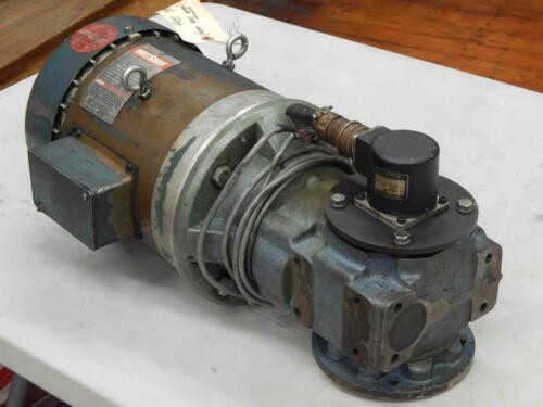 #67 Leeson Wattsaver Motor 3Hp  208-230/460V David Brown 8:1 Ratio Gear Drive