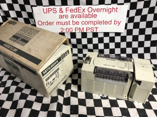 Mitsubishi Compact Plc, Fx2N-16Mr-Es/Ul & Fx2N-2Ad, Shipsameday Mitsubishi Compact Plc, Fx2N-16Mr-Es/Ul & Fx2N-2Ad, Shipsameday