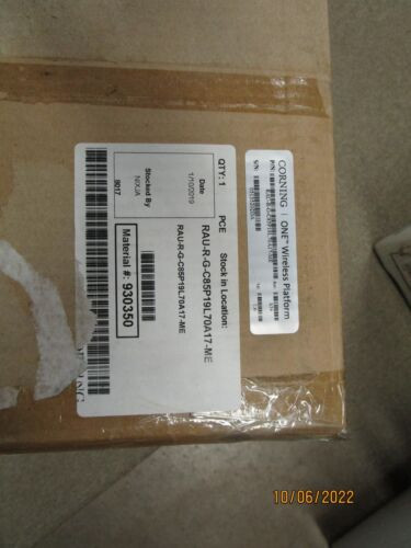 New Corning One Wireless Platform Remote Antenna Unit Module Rau-C85P19L70A17-Me
