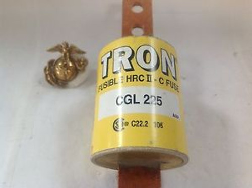 TRON CGL 225 FUSIBLE HRCII-C FUSE 225 Amp 600V ac 200K AMP (Multiple available)