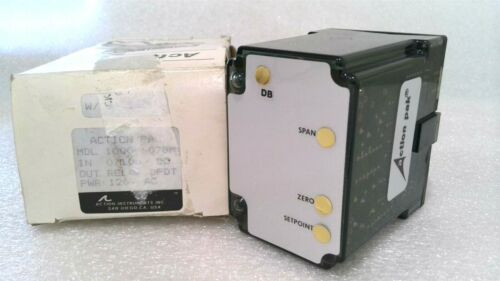 Action Instruments 1000-607Bm Relay Dc Input Limit Alarms, Action Pak