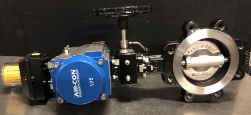 Nos Air-Con Pneumatic Actuator Da125B With 6 Butterfly Valve