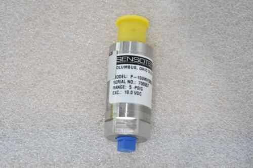 Honeywell Sensotec P-100Mv/9853-02-01 Transducer, Range: 5 Psig, Exc.: 10.0 Vdc
