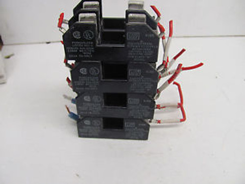 USED Pack of 4 USO H25030-11530 FUSE HOLDER 30A-250V