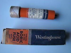 Westinghouse Boric Acid Fuse Refille Unit KV7.2 30Amps 1314007