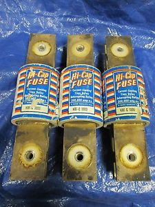 BUSSMANN HI-CAP TIME-DELAY 1000AMP  600VOLTS CLASS L FUSE   KRF-C 1000    YF-293