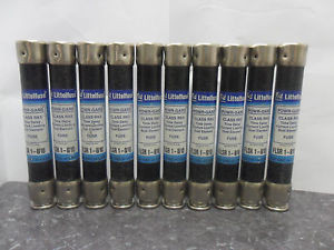 Lot Littelfuse FLSR1 8/10 1-8/10 Amp Fuses Bussmann FRS-R-1 8/10 600 Volts
