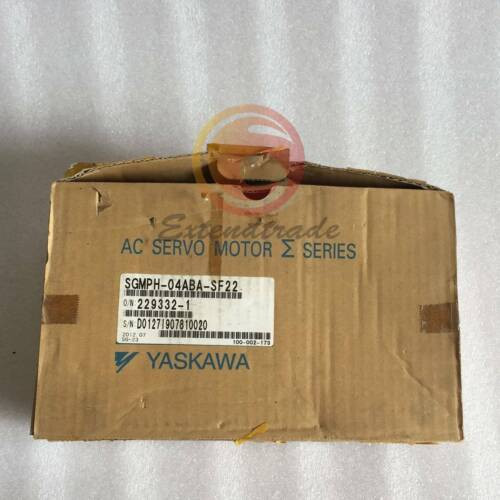 1Pcs New Yaskawa Servo Motor Sgmph-04Aba-Sf22